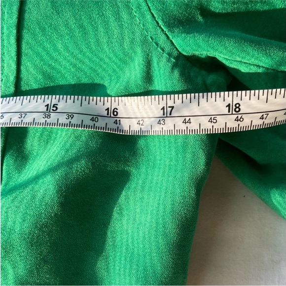 H&M Divided green fabric motor jacket Size 8 - Picture 6 of 7